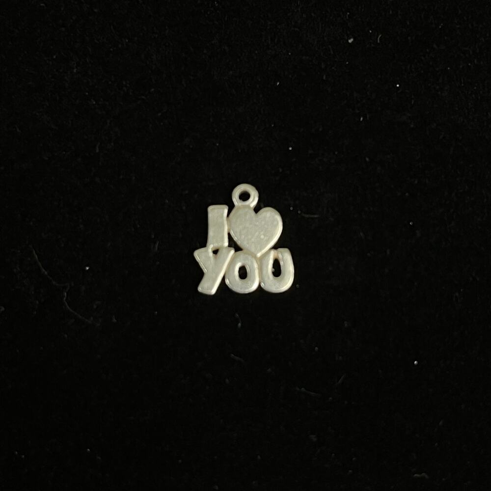 James Avery Sterling Silver I Love You Heart Charm AVERY STER Older Hallmark